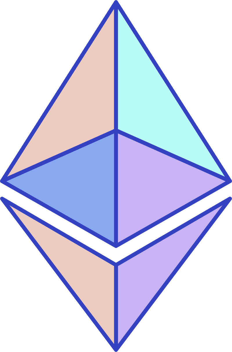 ETHダイヤモンド(色付き)画像