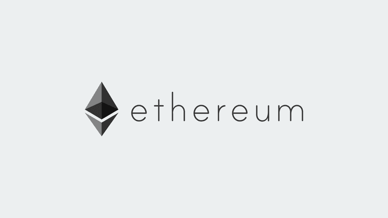 Logotipo horizontal do ETH (cinza)