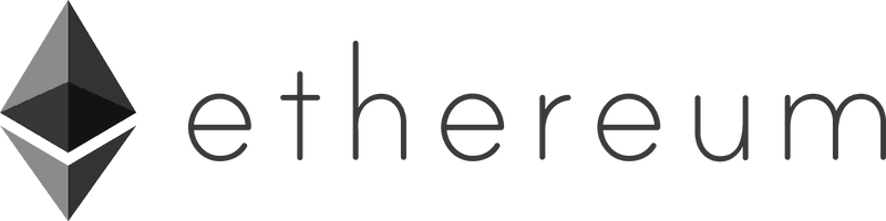 ETHロゴ横置き(グレー)画像
