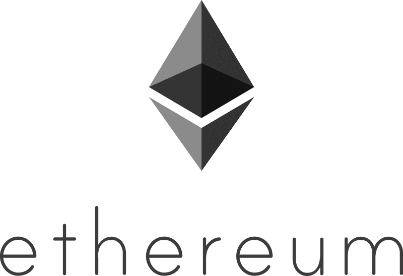 ETHロゴ縦置き(グレー)画像