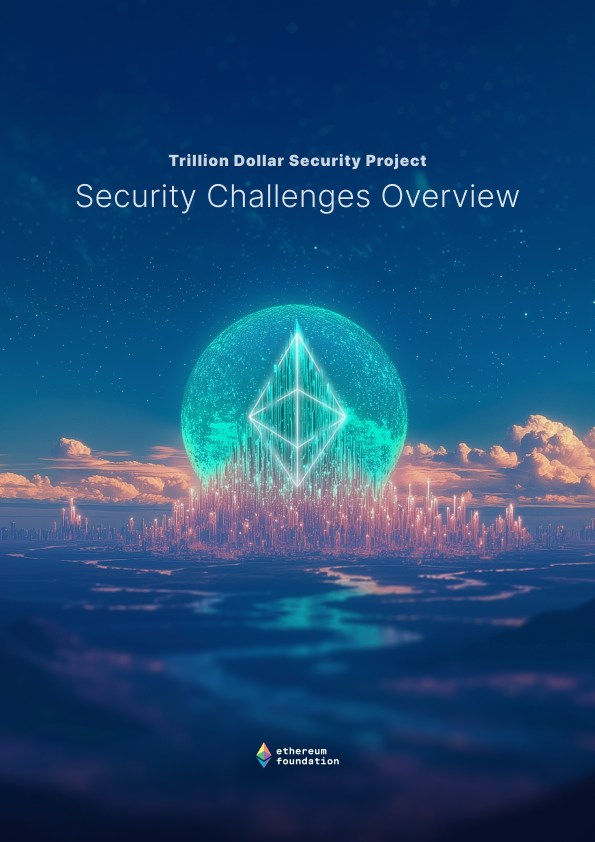 Immagine di copertina del rapporto Trillion Dollar Security che mostra una moderna visualizzazione della sicurezza digitale con elementi blockchain e connessioni di rete