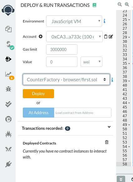 Selectarea fabricii care va fi implementată în Remix