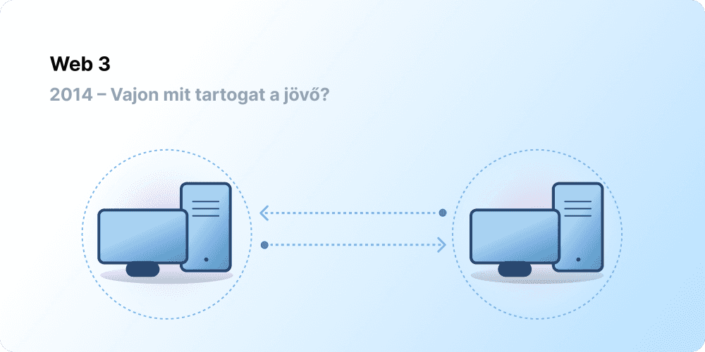 A Web3-at képviselő, decentralizált csomópont-architektúra