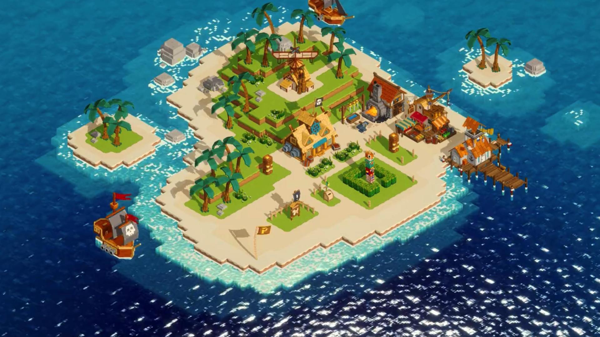 Screenshot 1 of Pirate Nation showing the application interface