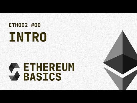 Ethereum basics: intro