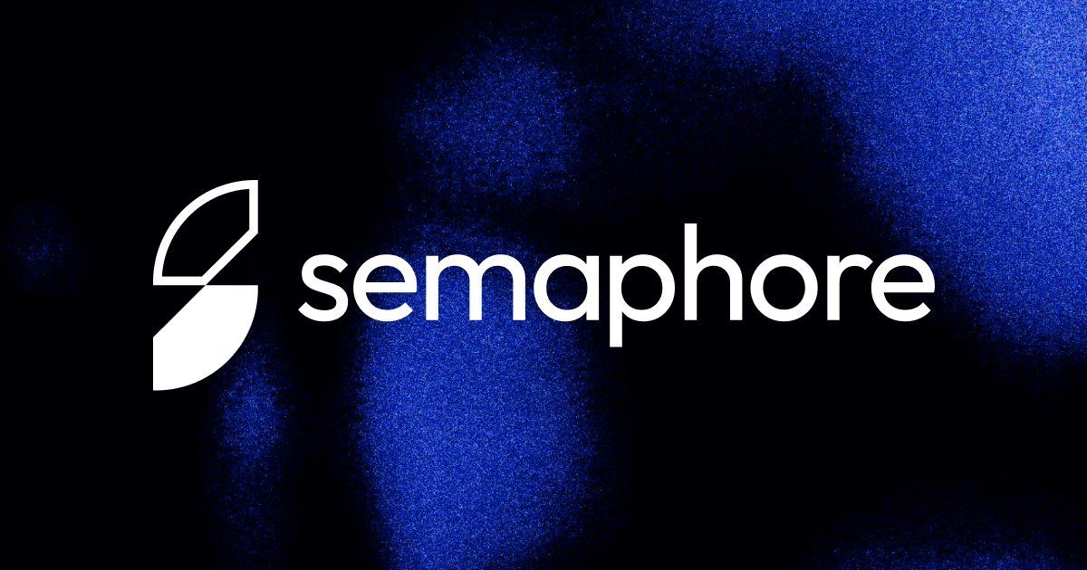 Screenshot 1 of Semaphore showing the application interface
