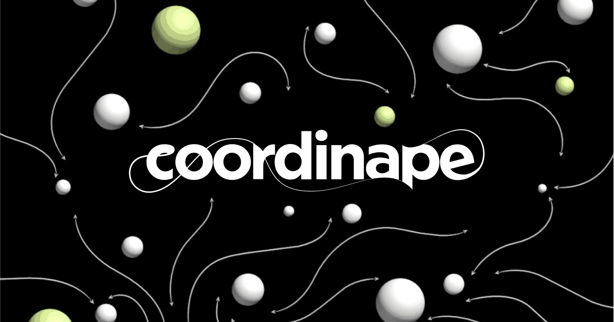 Screenshot 1 of Coordinape showing the application interface