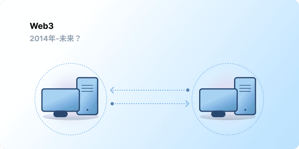 Decentralized node architecture, representing Web3