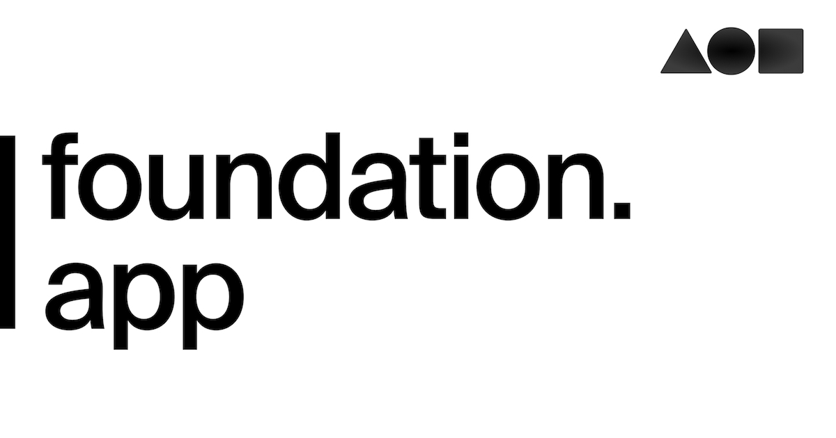 Screenshot 1 of Foundation showing the application interface