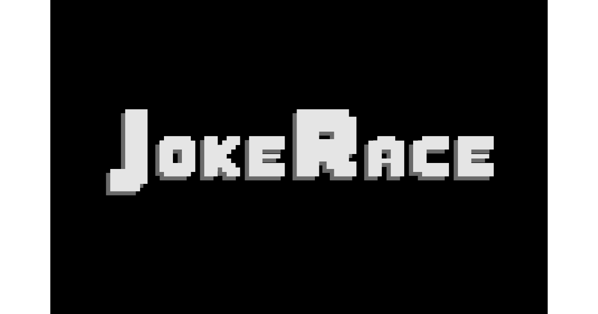 Screenshot 1 of JokeRace showing the application interface