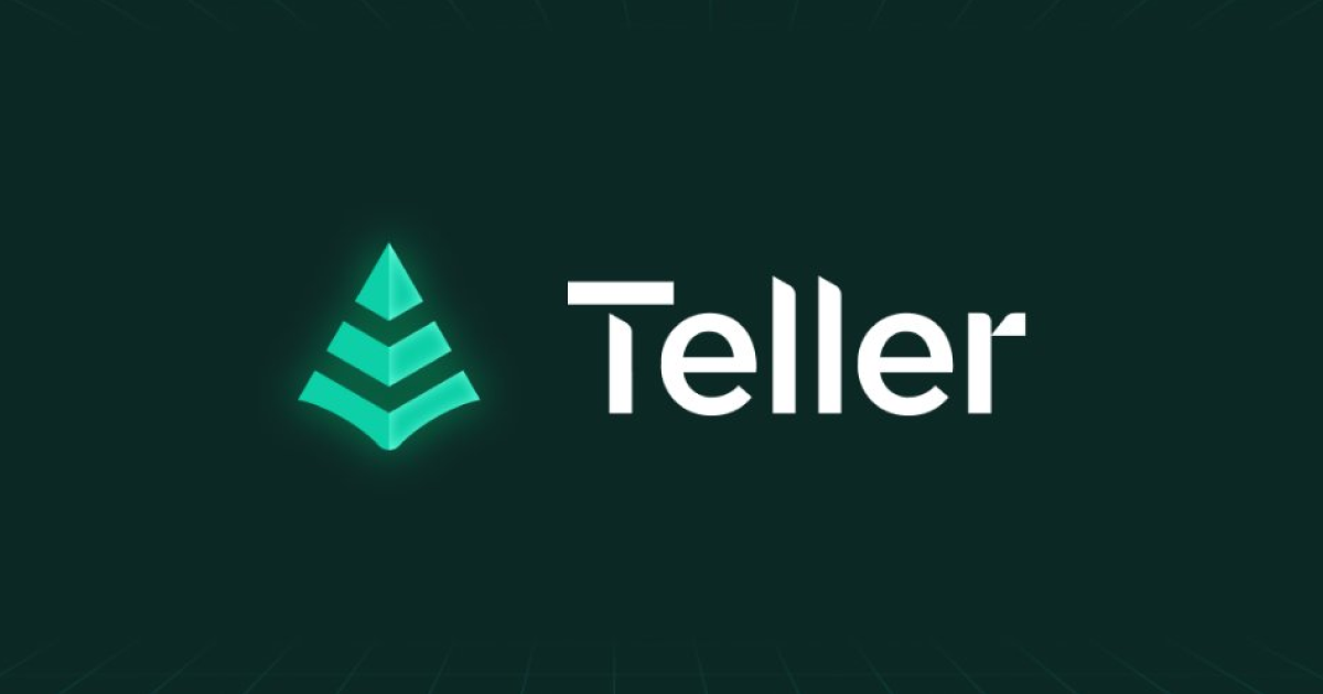 Screenshot 1 of Teller showing the application interface